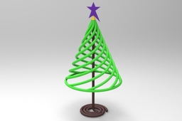 Springy Christmas Tree