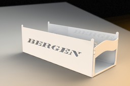 Bergen RC Helicopter Stand, Sheetmetal
