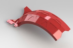 Exobike Rear Fender