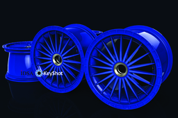 Idsa/keyshot render challenge: GT Wheel R20 rear