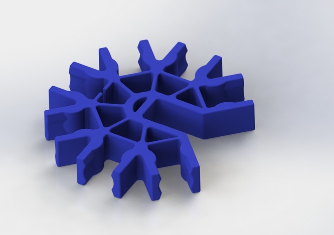 Knex Connector - Blue