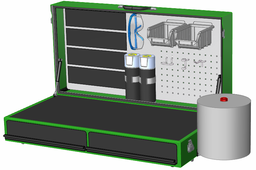 Portable Bike Racer Tool Desk