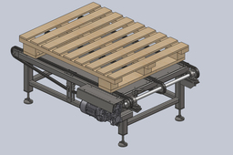 A simple chain conveyor