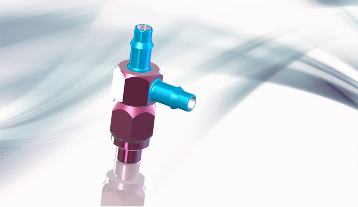 Tube Fitting Swivel "T"