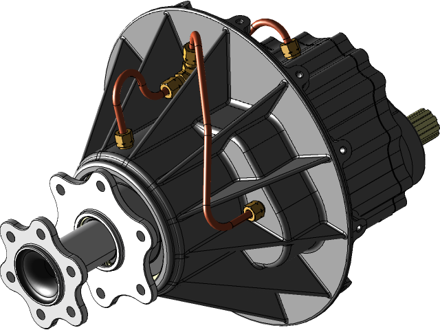 Contra Rotation Gear Box Free CAD Designs, Files & 3D Models | The GrabCAD Community Library