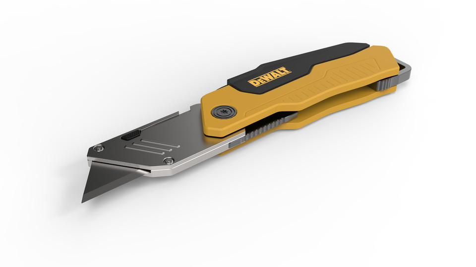 Box Cutter Knife 3D CAD Model Library GrabCAD