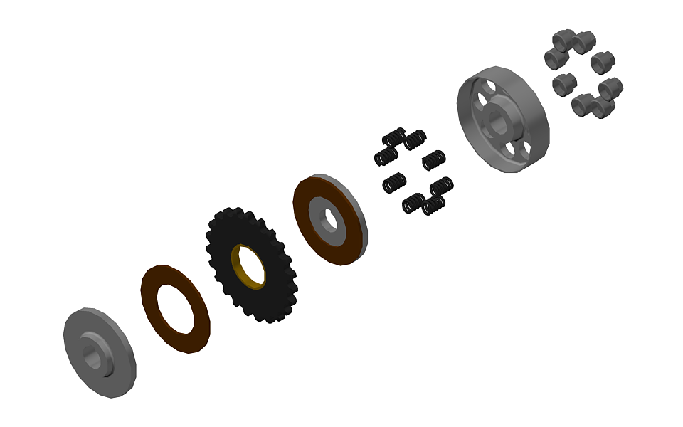 Torque Limiter 3D CAD Model Library GrabCAD