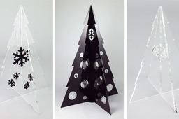 acrylic christmas tree
