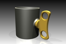 Mug on sprout