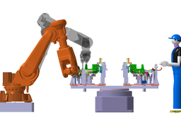 Automatic Welding Island