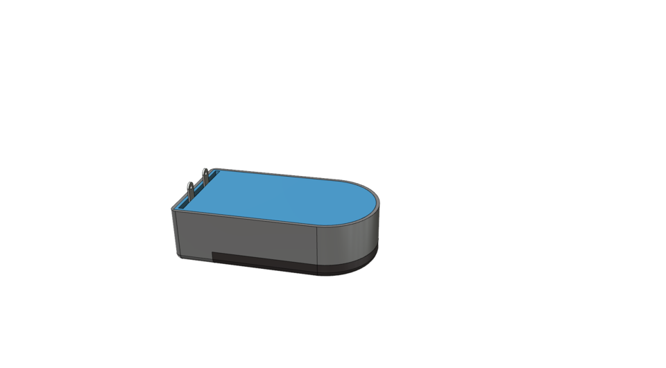 AAA_Battery Holder 3D CAD Model Library GrabCAD