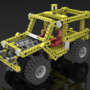Lego Technic Model 8850 Rallye Support Truck