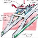 shopping bag carrier