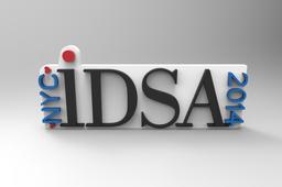 IDSA lapel pin