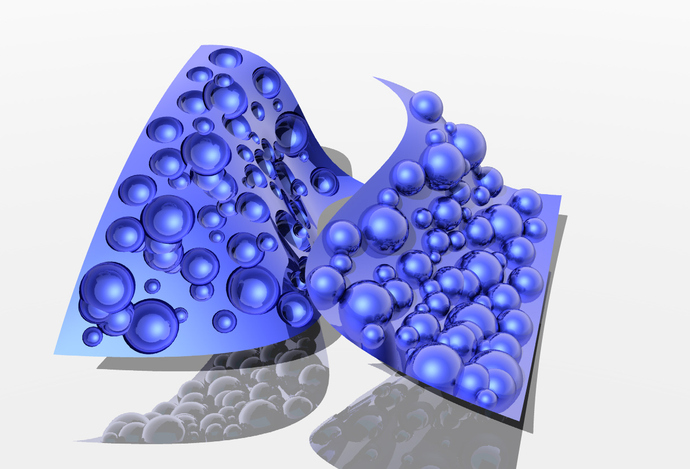 Hammered surface test