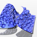 Hammered surface test