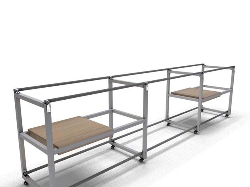 trolly bumper storage