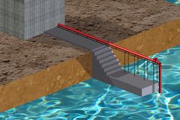 Pumping station intake tube