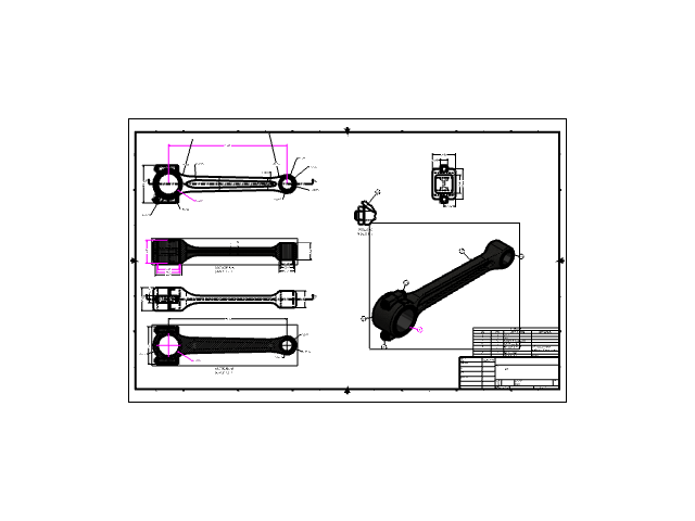 Autocad Conecting Rod Free CAD Designs, Files & 3D Models | The GrabCAD Community Library