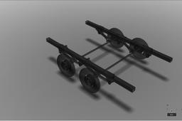 Trailer axle for Tikitrailer