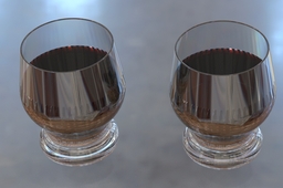 Simple drinking glass
