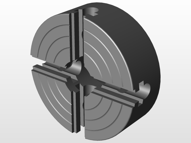 4-Jaw Independent Chuck