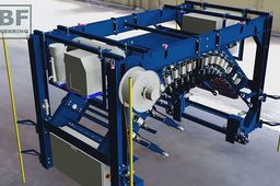 video-presentation: carriages for pressing, assembly of the roof sheets on frames