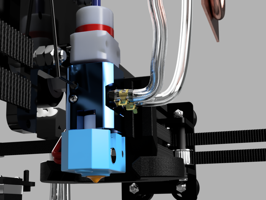 Ender 6 liqidcooling Update V154 3D CAD Model Library GrabCAD