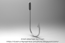 Simple fishing hook