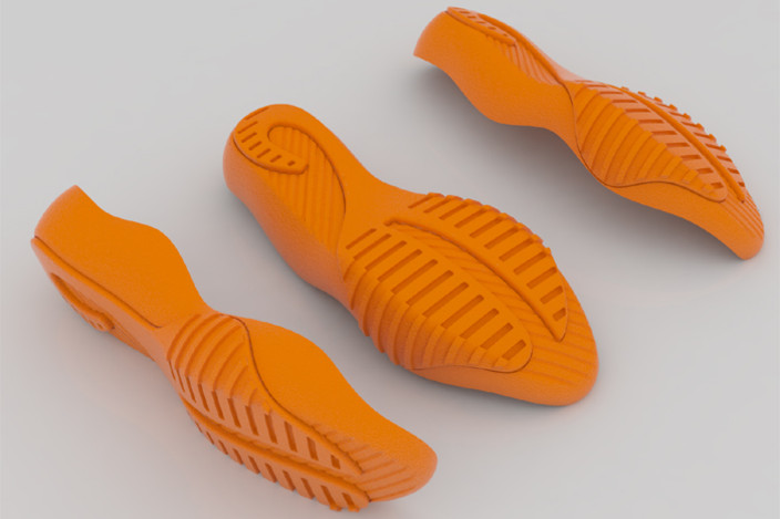 Sole Rubber - STL - 3D CAD model - GrabCAD