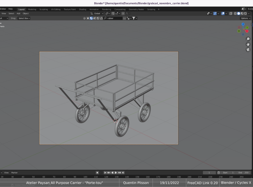 All Purpose Carrier 3D CAD Model Library GrabCAD
