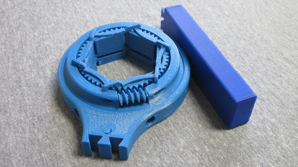 Adjustable Ratchet Wrench 3D CAD Model Library GrabCAD