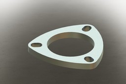 3 bolt exhaust flange
