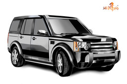 landrover discovery 3...sketch book designer project