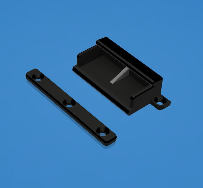 Wago 221413 Mount 3D CAD Model Library GrabCAD