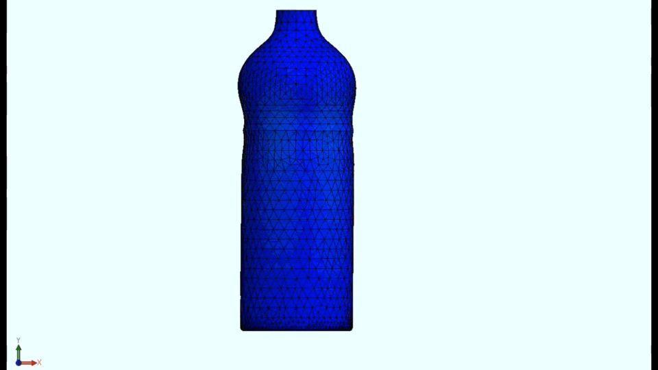 SolidWorks Flow Simulation & Simulation- Buckling of Bottle Under Steam Condensation