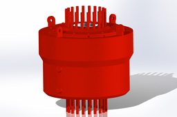 Spherical BOP 13-5/8"-10k wedge cover