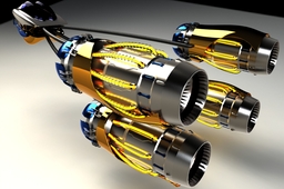 Pod racer gold