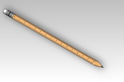 pencil square /triangle / hex ruler