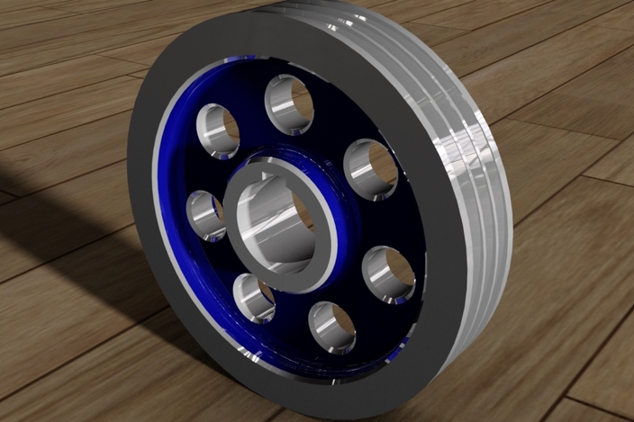 V Belt Pulley Autodesk Inventor Step Iges 3d Cad Model Grabcad V Belt Pulley Autodesk Inventor Step Iges 3d Cad Model Grabcad