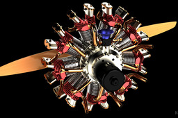 9-Cylinders of Radial Beauty!