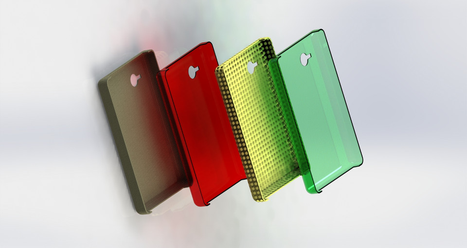 Plastic Phone Case 3D CAD Model Library GrabCAD
