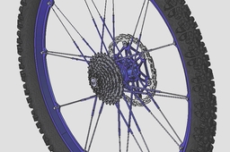 Rear wheel Crankbrothers Iodine