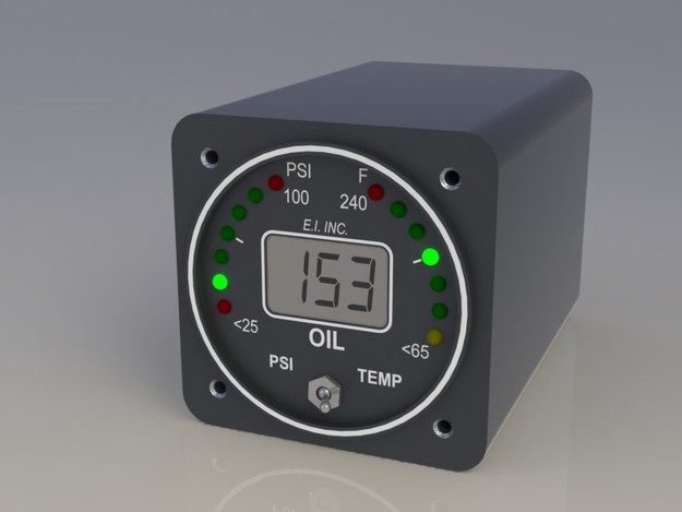 EI Oil Pressure and Temperature