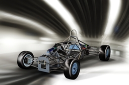 Formula car full chassis
