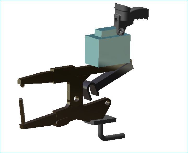 Spot weld gun 3D CAD Model Library GrabCAD