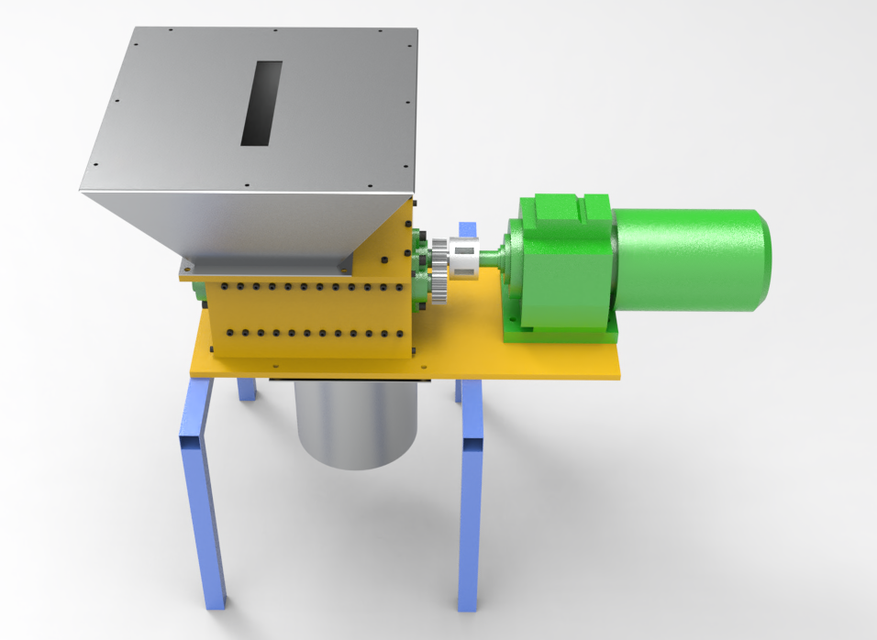 Glass Breaking Machine 3D CAD Model Library GrabCAD