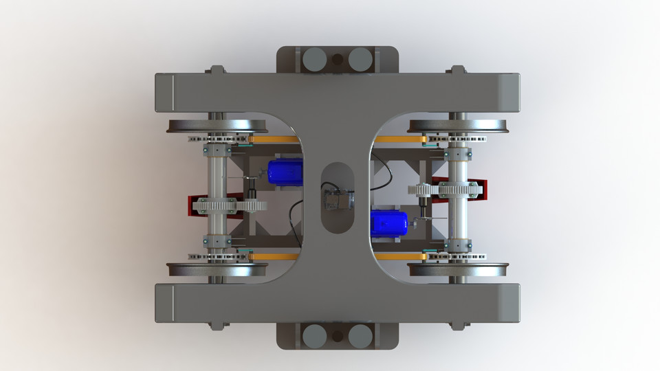 Bogie Design 3D CAD Model Library GrabCAD