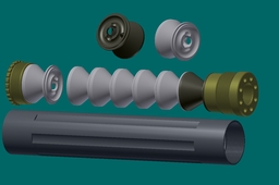 K-Baffles Suppressor (Titanium, Stainless Steel and Aluminum)