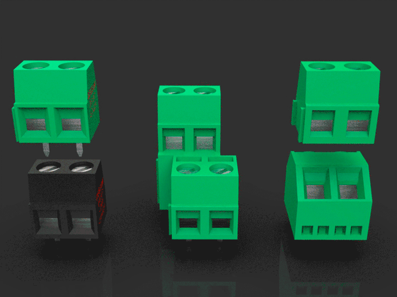 DEGSON DG127 Series 5.0/5.08mm terminal block FullPack